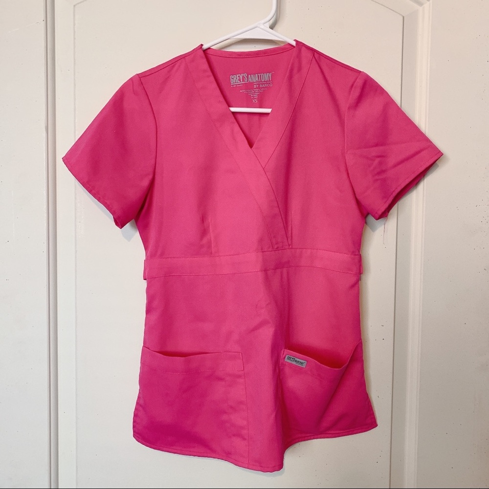 Grey’s Anatomy Pink Scrub Top